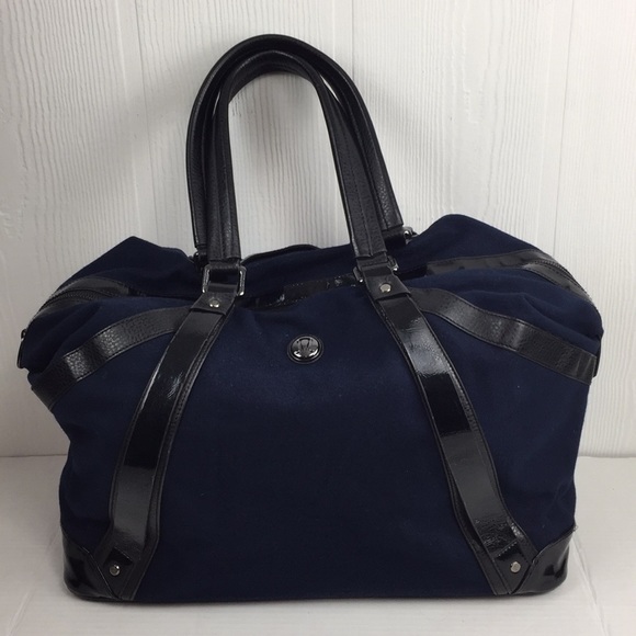 lululemon athletica Handbags - Lululemon Large Anytime Gym Bag Yoga Mat Duffel